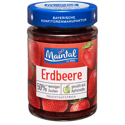 (Organic) fruit spreads with an alternative sweetener