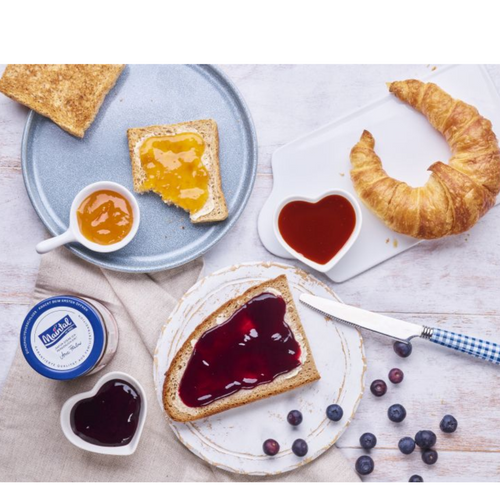 Fruit spreads with reduced sugar content