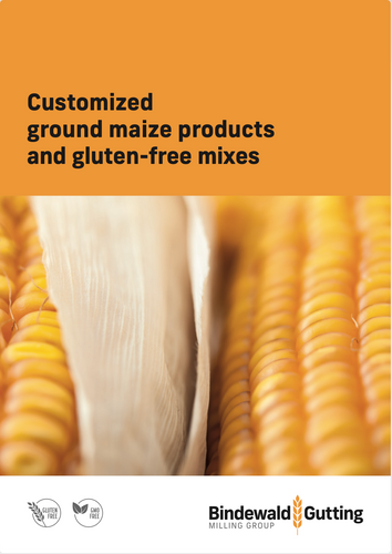 Customized ground maize products and gluten-free mixes