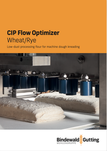 CIP Flow Optimizer Wheat/Rye . Low-dust processing flour for machine dough kneading