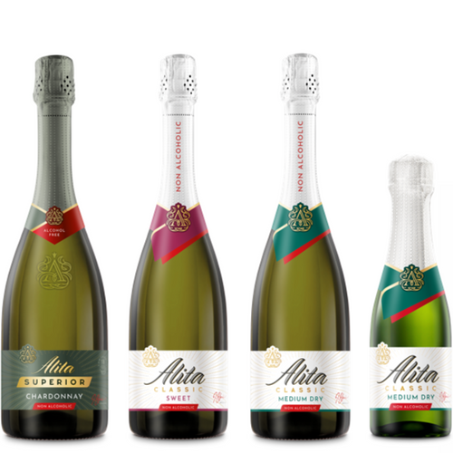 ALITA CLASSIC MEDIUM DRY alcohol free sparkling wine