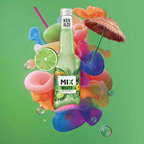 MIX Mojito non alcoholic cocktail