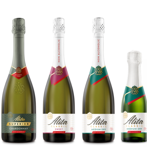 ALITA SUPERIOR CHARDONNAY alcohol free sparkling wine