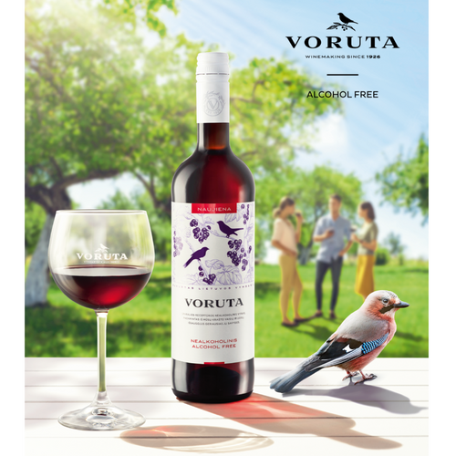 VORUTA BLACKCURRANT​ alcohol free wine