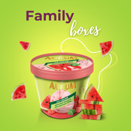 Family ice cream packs