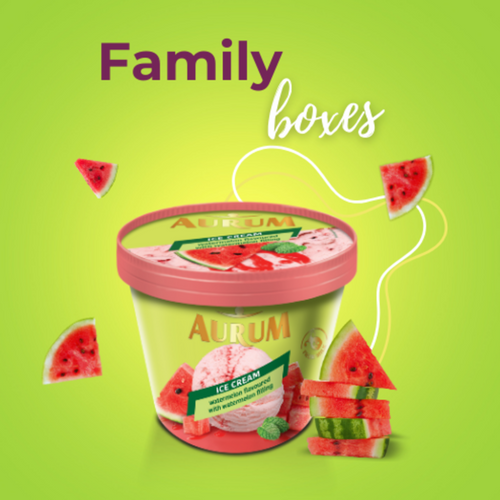Family ice cream packs
