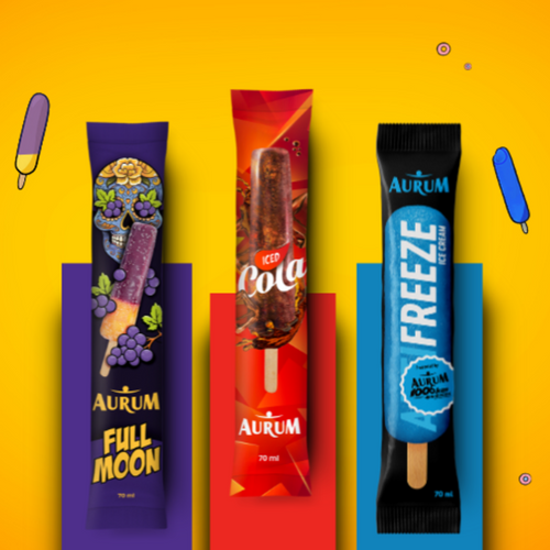 Ice cream lollies
