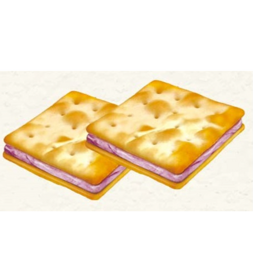 Sandwich Crackers Blueberry Yogurt Flavor.