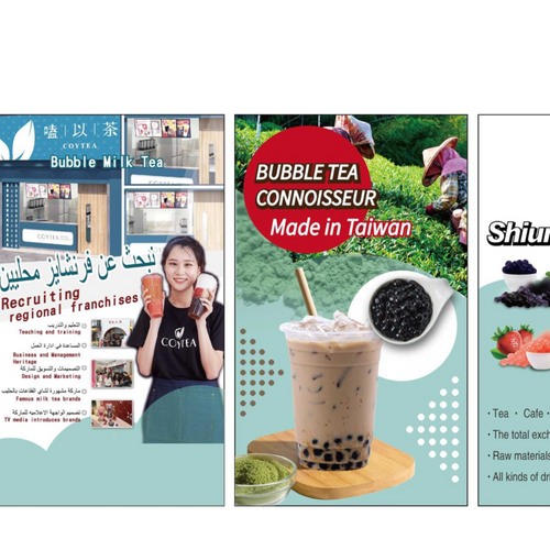 powder flavor and tea bubble