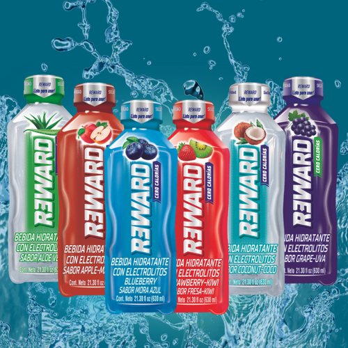 Reward Hydration Drink, 8 ions, 0 sugar, 0 calories