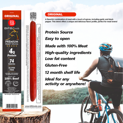 BFB Beef Sticks flavor Original