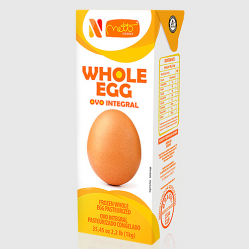 Whole Egg - Pasteurized Liquid Frozen - 1kg - Tetrapak