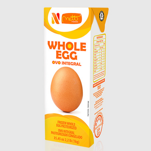 Whole Egg - Pasteurized Liquid Frozen - 1kg - Tetrapak