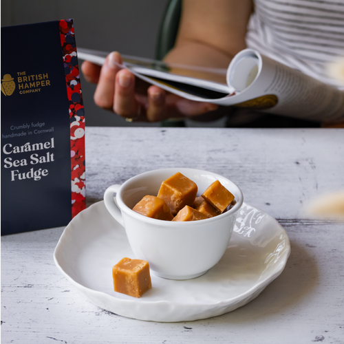 Caramel Sea Salt Fudge Gifting Tin