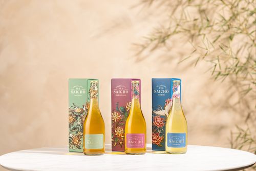 Saicho Sparkling Tea For Wine Lovers press release