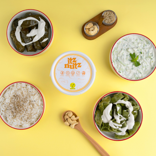 Non Diary Vegan Cashew based Plain Yogurt