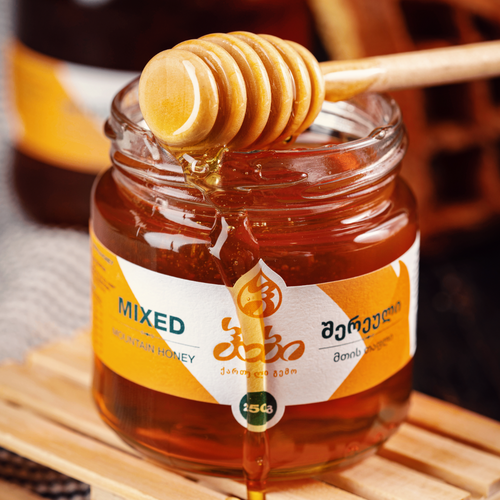 250G Mixed Honey (JAR)