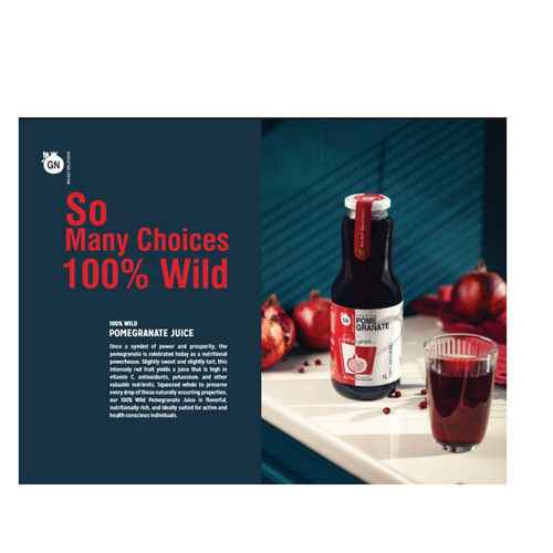 100% Wild Pomegranate Juice
