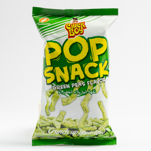 Chickboy Pop Snack  Green Peas 100g