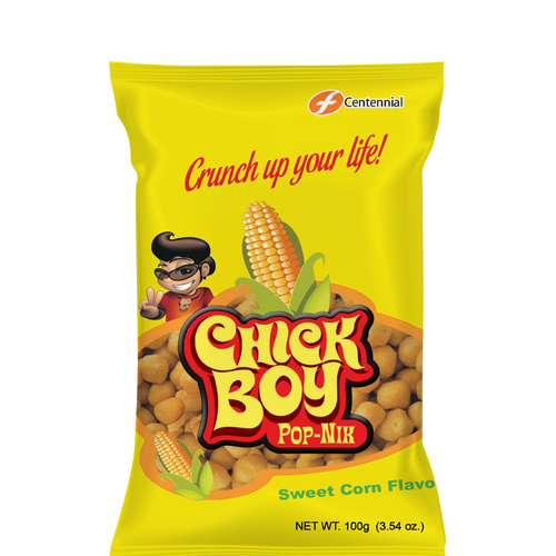 Chickboy Pop-Nik Sweet Corn Flavor 100g