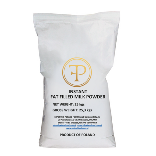 Fat filled milk powders (regular and instant)