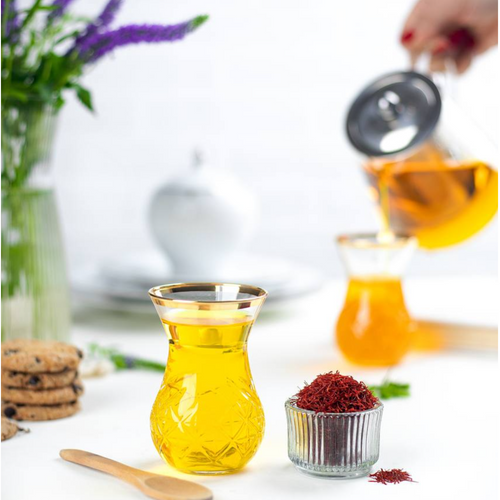 Super Negin Saffron (Grade A), Negin Saffron (Grade B), Pushal Saffron (Grade C), Bunch Saffron (Grade C)