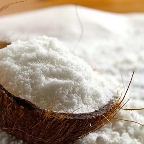 Desiccated coconut