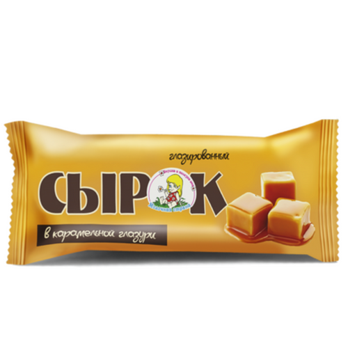 Caramel glazed curd bar