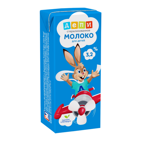 Sterilized milk for children 3,2%