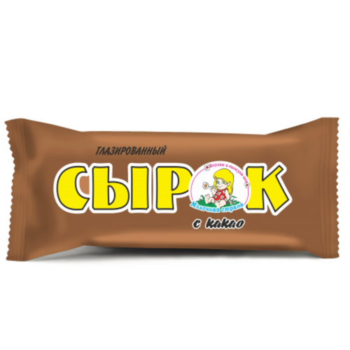 Cocoa glazed curd bar