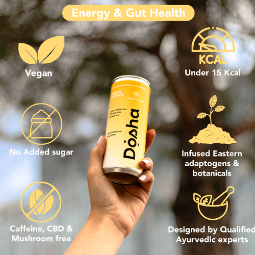 DOSHA - Lemon & Peach - Ancient Indian Wellbeing drink
