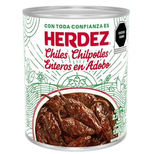 Whole Chilpotle Peppers in Adobo Sauce