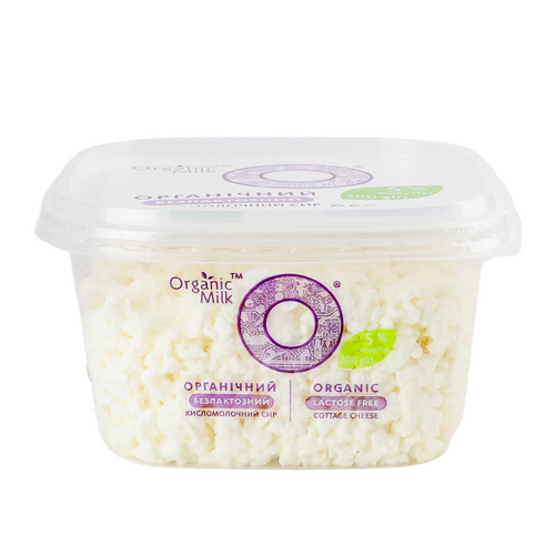 Organic cottage cheese