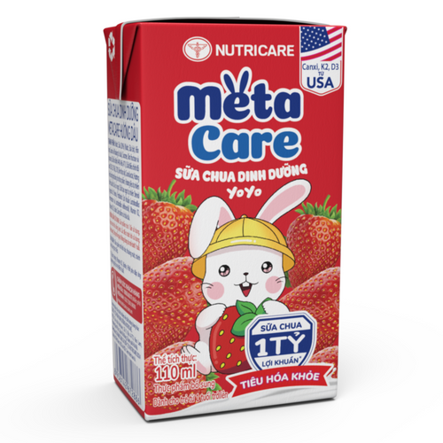 Metacare Yoyo - Strawberry Flavor 110ml, 180ml
