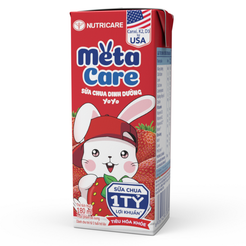 Metacare Yoyo - Strawberry Flavor 110ml, 180ml