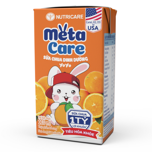 Metacare Yoyo - Orange Flavor 110ml, 180ml