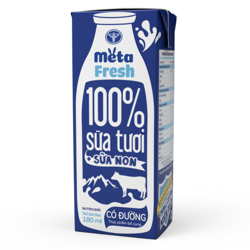 MetaFresh with sugar/less sugar 110ml, 180ml