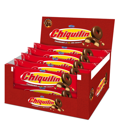 Chiquilin Chocorounds Dark Chocolate 120g