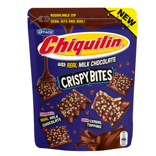 Chiquilin Chocorounds Crispy Bites Milk Chocolate 100g