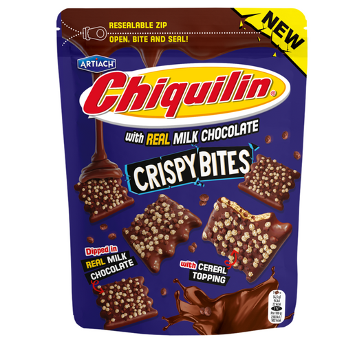 Chiquilin Chocorounds Crispy Bites Milk Chocolate 100g