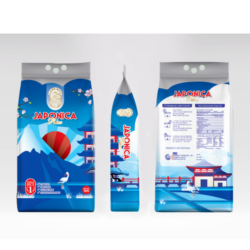 JAPONICA RICE 5% BROKEN
