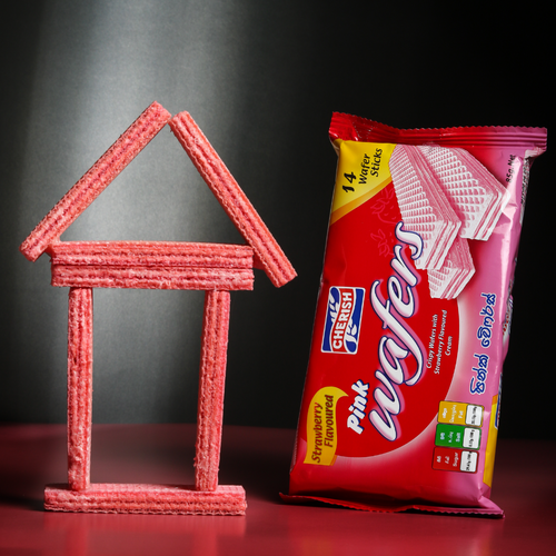 Pink Wafers 85g, 225g, 375g