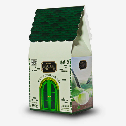 Harrow Ceylon Choice House of Green Tea Envelops 100