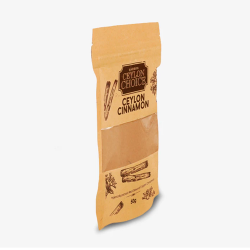 Harrow Ceylon Choice Cinnamon Powder Zip-lock Pouch 50g