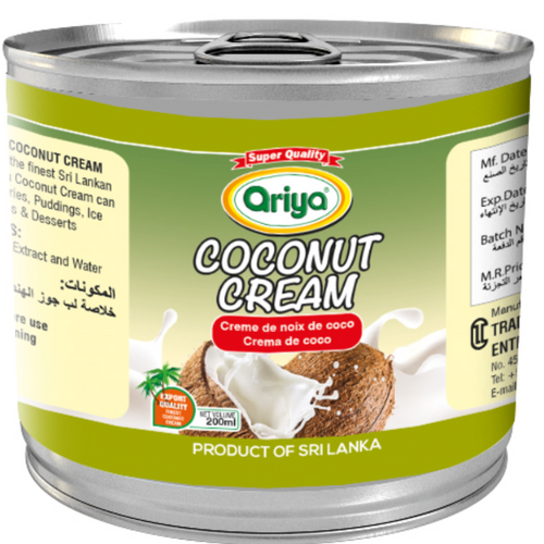 Ariya Coconut Milk