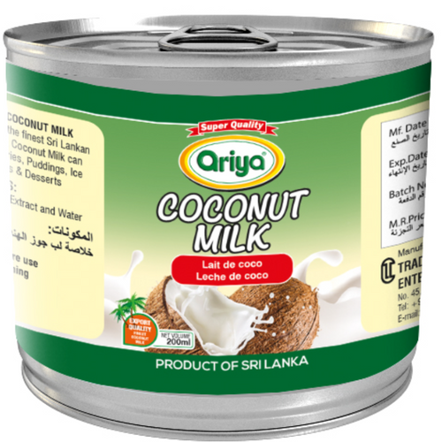 Ariya Coconut Milk