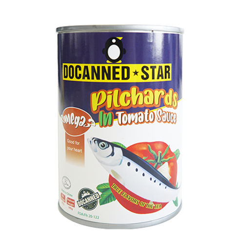 CANNED PILCHARDS IN TOMATO SAUCE