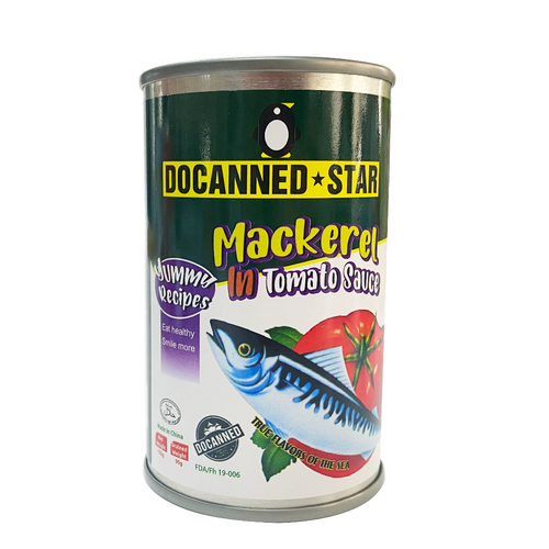 CANNED MACKEREL IN TOMATO SAUCE