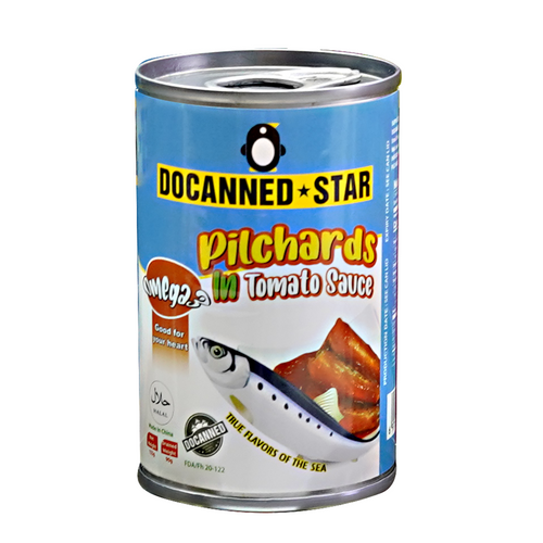 CANNED PILCHARDS IN TOMATO SAUCE