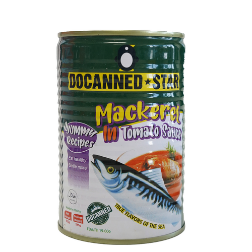 CANNED MACKEREL IN TOMATO SAUCE